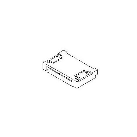 Molex Ffc & Fpc Connectors 0.5 Fpc Non-Zif Hsg Assy 10Ckt Embstppkg 512811092